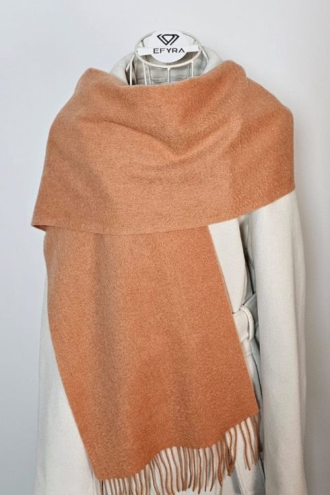 Esarfa Casmir 100% pentru femei Teracota, Efyra